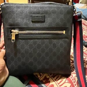 Canvas crossbody Gucci